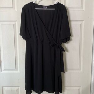 Time and Tru Black Shortsleeved Dress. Women’s Plus Size 2XL